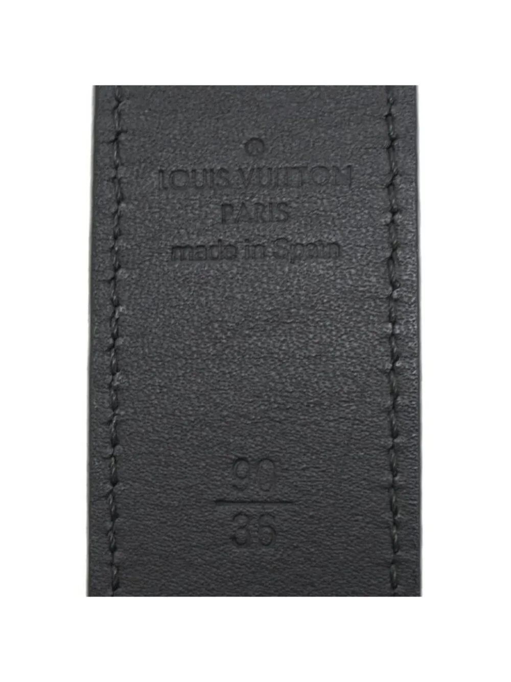 Louis Vuitton Belt Black